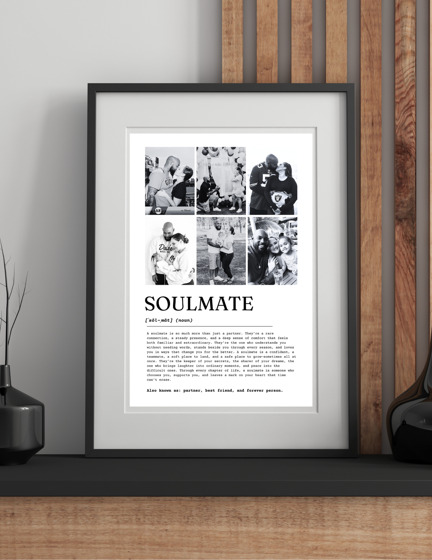 Soulmate Photo w/ Frame
